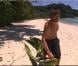 24e jour sur le camp blanc - Ugo s'est fait piquer par une raie dans Koh Lanta 2012, vendredi 21 décembre 2012 sur TF1