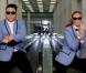 Psy et Heidi Klum dansent le  Gangnam Style  lors des MTV Europe Music Awards - novembre 2012.