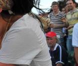 Nolwenn Leroy et Arnaud Clément : le baiser ! le baiser ! le baiser