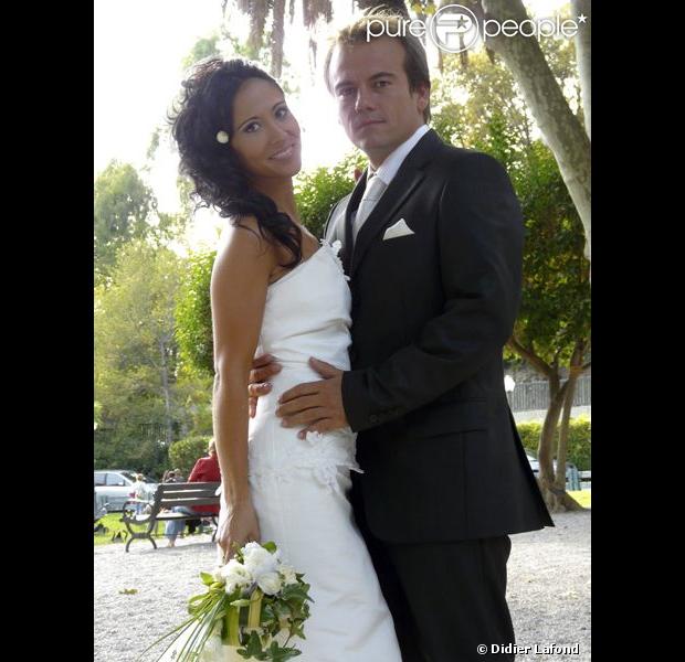 Samia et Boher lors de leur mariage
