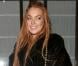 Lindsay Lohan quitte le chic restaurant Cipriani à Londres, le 30 décembre 2012.
