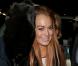 Lindsay Lohan quitte le restaurant Cipriani à Londres, le 30 décembre 2012.