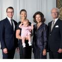 Famille royale de Suède : La princesse Estelle à contribution pour les voeux !