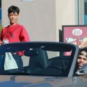 Rihanna et Chris Brown : Virée en amoureux et en Porsche à Los Angeles