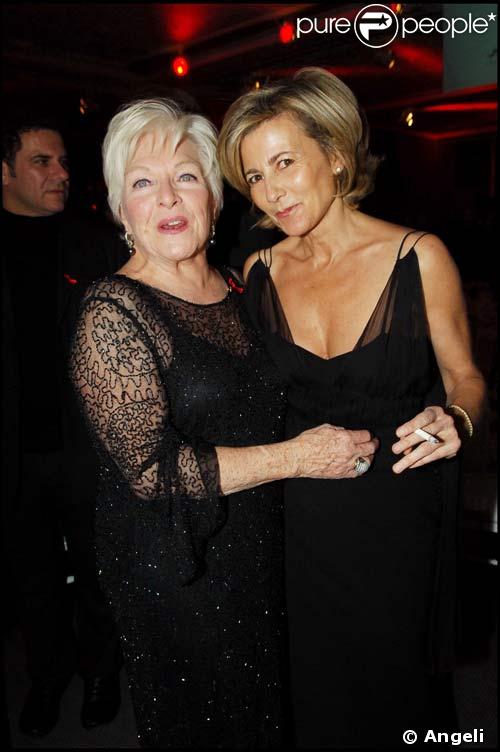 Line Renaud et Claire Chazal