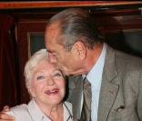 Line Renaud et son ami Jacques Chirac