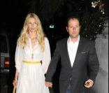 Claudia Schiffer et Matthew Vaughn à la soirée de pré-mariage d'Uma Thurman et Arpad Busson