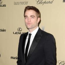 Robert Pattinson lors de l'after-party de la société Weinstein des Golden Globes 2013, au Beverly Hilton Hôtel de Beverly Hills, à Los Angeles, le 13 janvier 2013