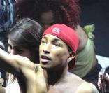 Pharrell Williams en concert à Londres