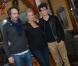 David Moreau, Virginie Efira et Pierre Miney pose pour le photocall à l'Alpe d'Huez, le 19 janvier 2013.