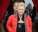 Virginie Efira enceinte et emmitouflée dans une doudoune Look s'apprête à assure le photocall du film Hôtel Transylvanie dans lequel elle prête sa voix, lors du 16e festival international du film de comédie, le 19 janvier 2013.