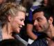 Virginie Efira enceinte et son compagnon Mabrouk El Mechri lors du 16e festival international du film de comédie de l'Alpe d'Huez, le 19 janvier 2013.