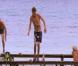 Ugo lors de l'épreuve d'immunité dans Koh Lanta 2012 vendredi 25 janvier 2013 sur TF1