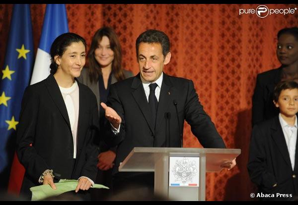 Ingrid Betancourt reçue à l' Elysée
