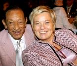  Henri Salvador et sa femme Catherine à Paris, le 29 octobre 2007.  