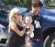 Exclu - Kimberly Stewart, et sa petite Delilah en compagnie de Benicio Del Toro, à Los Angeles, le 25 août 2012.