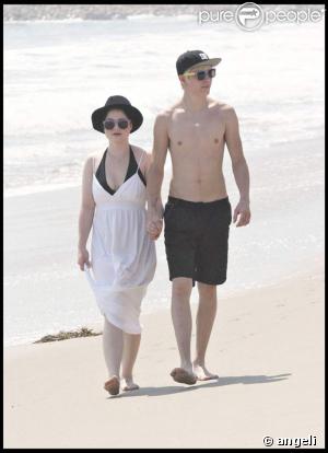 Kelly Osbourne et son compagnon Luke Worrell