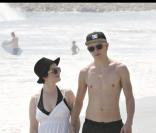 Kelly Osbourne et son compagnon Luke Worrell