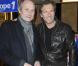 Hippolyte Girardot et Stéphane Freiss pour la 200e d'"Inconnu à cette adresse" au Théâtre Antoine à Paris, le 25 février 2013.