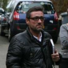 Jean-Luc Delarue et Arnaud Gachy à Quimper, le 24 fevrier 2011.