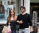 Poppy Montgomery et son boyfriend Shawn Sanford à Paris le 23 septembre 2012.