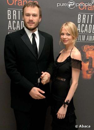 Michelle Williams et Heath Ledger