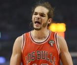 Joakim Noah au United Center de Chicago le 2 mars 2013