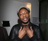 MC Solaar lors de la soirée des parrains et marraines de l'association SOS Racisme au restaut Elysée Palace à PAris le 18 mars 2013