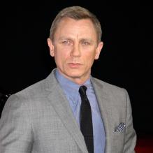 Daniel Craig en charisme au Salon de l'automobile de New York, le 26 mars 2013.