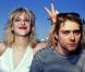 Kurt Cobain, Courtney Love et Frances Bean Cobain en 1993.