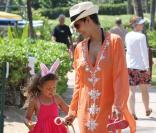 Halle Berry : Chasse aux oeufs avec Nahla avant de s'envoler pour L.A.
