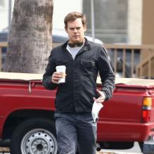 Exclusif - Michael C. Hall à Los Angeles, le 6 avril 2013.