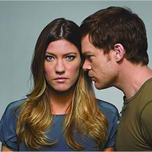 Image promotionnelle de la saison 7 de "Dexter" diffusée à l'automne 2012.