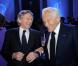 Jean d'Ormesson et Roman Polanski - Gala Scopus 2013 des Amis français de l'Université de Jérusalem, au Pavillon Cambon à Paris, le 10 avril 2013.