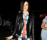 Agyness Deyn au Festival de Coachella à Indio en Californie. Le 13 avril 2013.