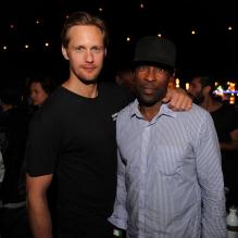 Alexander Skarsgard et Keith Ewell au Festival de musique de Coachella à Indio en Californie, le 13 avril 2013.