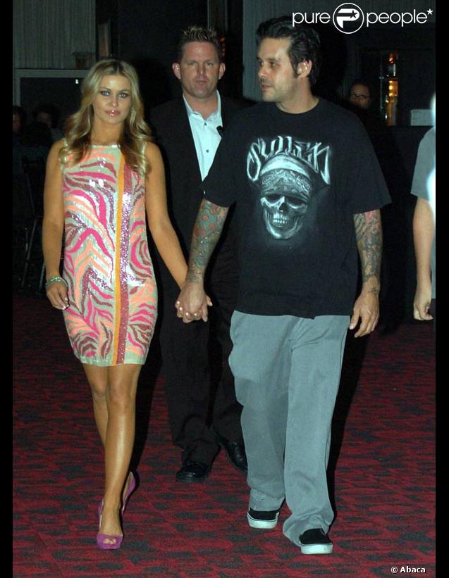 Carmen Electra et  Rob Patterson son fiancé