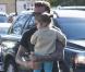 David Beckham : Dernier câlin à Harper pour le papa footballeur