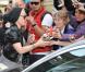 Pink à la sortie de son hôtel à Berlin le vendredi 3 mai 2013.