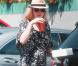  La comédienne Malin Akerman qui a accouché il y a un mois à peine, se fait discrète dans les rues de Los Angeles le 3 mai 2013 
 Photo exclusive 