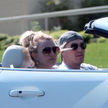 Exclusif - Britney Spears et son petit ami David Lucado à Westlake, le 9 mai 2013.