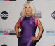 La chanteuse Christina Aguilera, beaucoup plus ronde, au 40e anniversaire des American Music Awards au JW Marriott de Los Angeles, le 9 octobre 2012.
