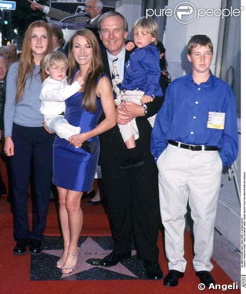 Jane Seymour en famille le 20/04/99