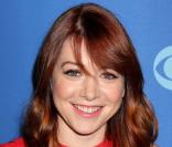 Alyson Hannigan sur le tapis rouge de la soirée  CBS Upfront Presentation  au Lincoln Center à New York City, le 15 mai 2013.