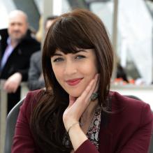 Nolwenn Leroy au lancement de la nouvelle animation du Futuroscope Lady O à Poitiers 13 avril 2013.