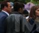 Arnold Schwarzenegger et Maria Shriver se sont montrés très complices et très proches lors de la remise de diplôme de leur fille Christina le week-end du 11 mai 2013 à George Town.