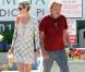 Exclusif - Johnny Hallyday se rend chez le medecin avec sa femme Laeticia à Los Angeles, le 14 mai 2013.