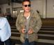 Benjamin Castaldi arrive aux Etats-Unis à l'aéroport de Los Angeles le samedi 27 octobre 2012