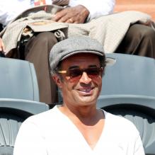 Yannick Noah lors du onzième jour des Internationaux de France à Roland-Garros, le 5 juin 2013