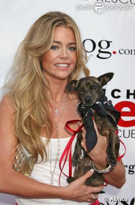Denise Richards et Woofy !